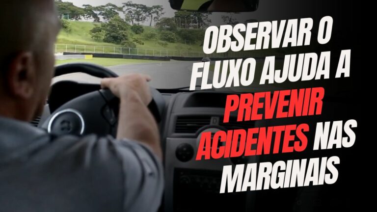 manzini explicando como andar com segurança em vias marginais