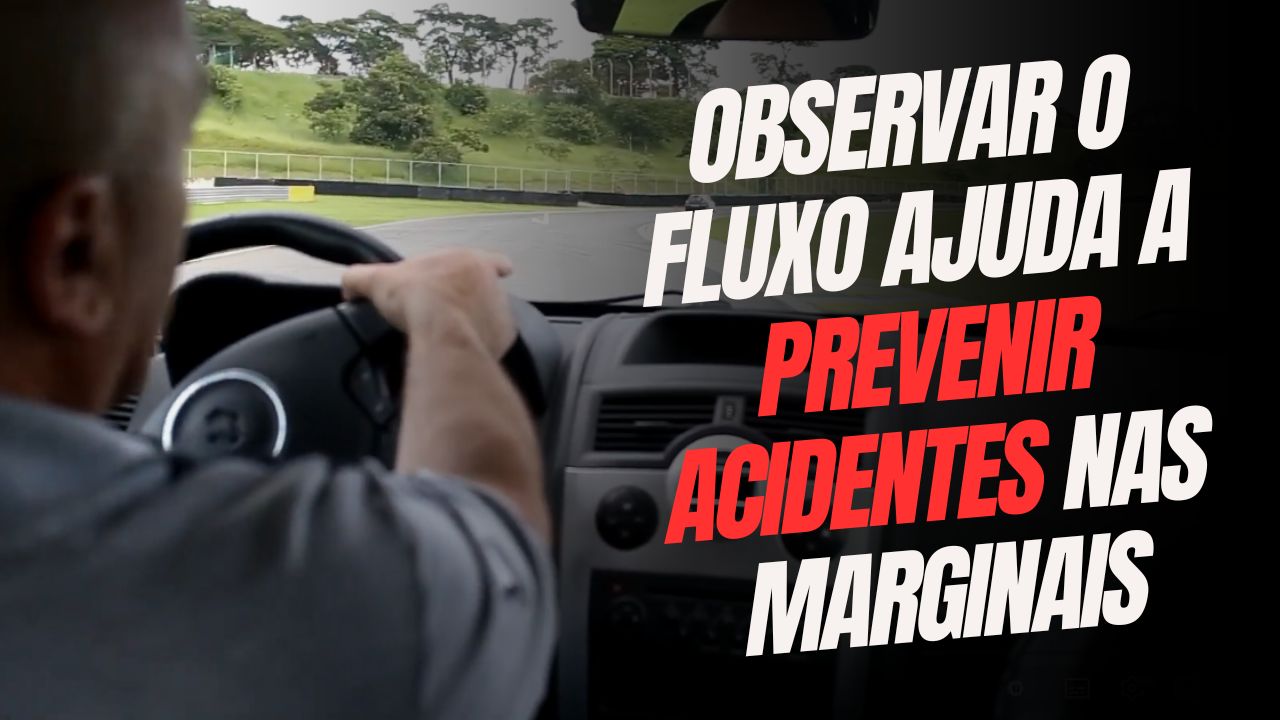 manzini explicando como andar com segurança em vias marginais