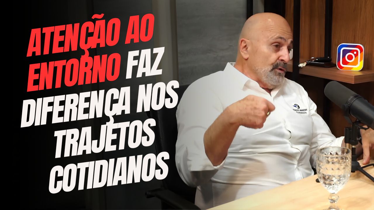 Roberto Manzini durante podcast