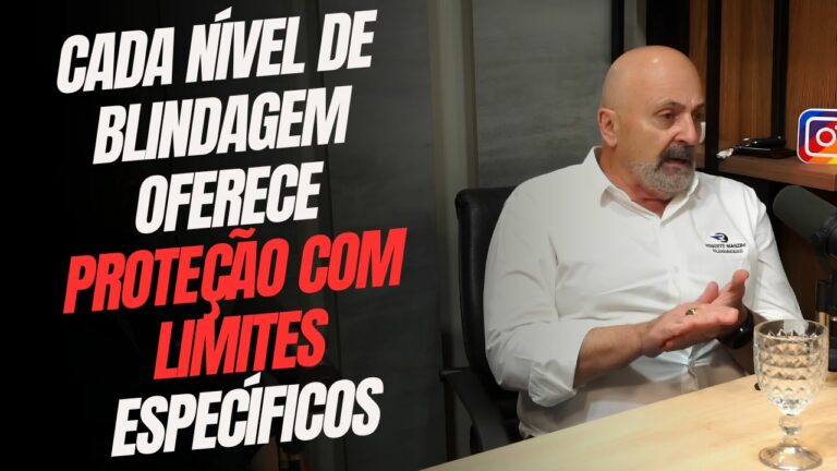Manzini explica os niveis de blindagem de um veiculo