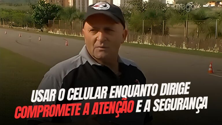 Manzini mostra as consequências de usar celular ao volante