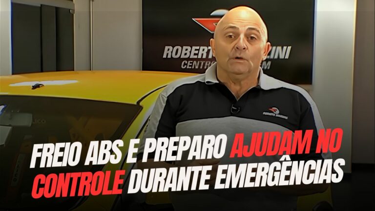 Roberto Manzini explicando o funcionamento do abs